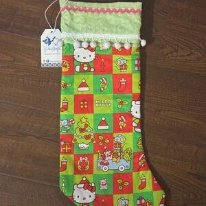 Vintage Hello Kitty Christmas Stocking